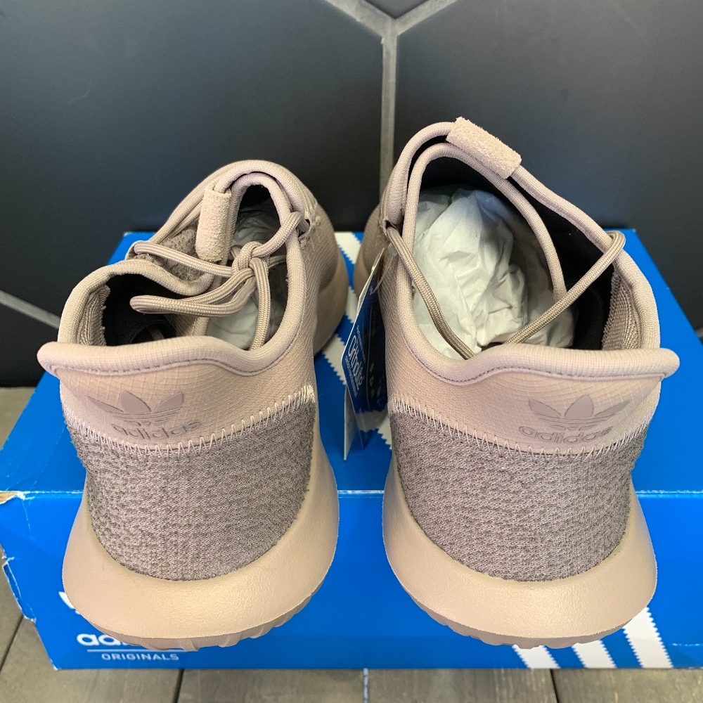 New! Adidas Tubular Shadow Vapour Grey Brown Shoe - Picture 4 of 5